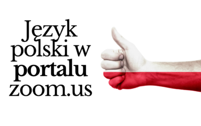 Język polski w portalu zoom.us